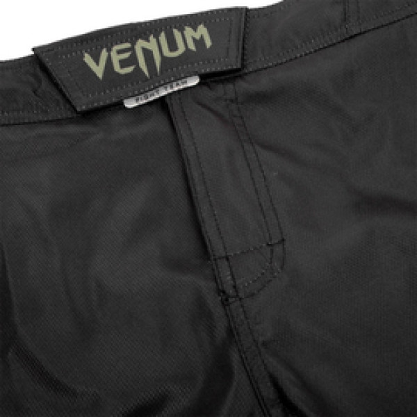 Шорты для ММА Venum Signature Fightshorts Black Khaki Exclusive
