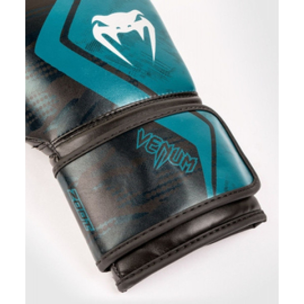 Боксерские перчатки Venum Defender Contender 2.0 Black Green