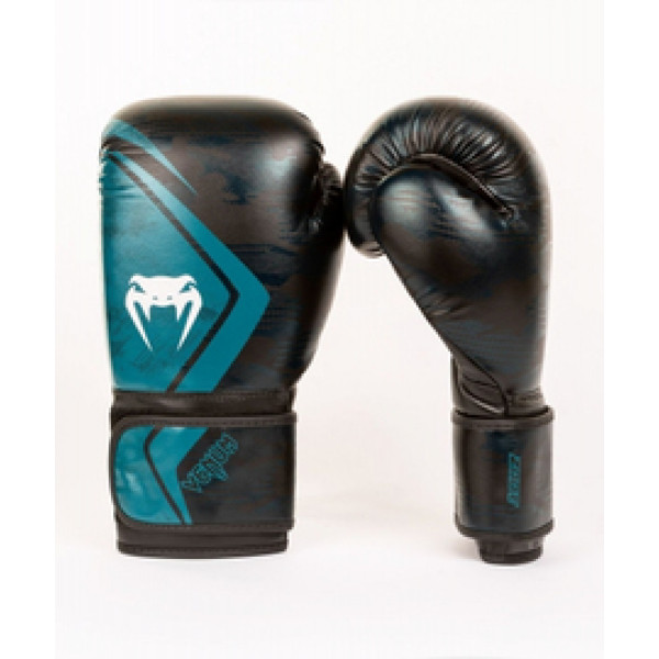 Боксерские перчатки Venum Defender Contender 2.0 Black Green