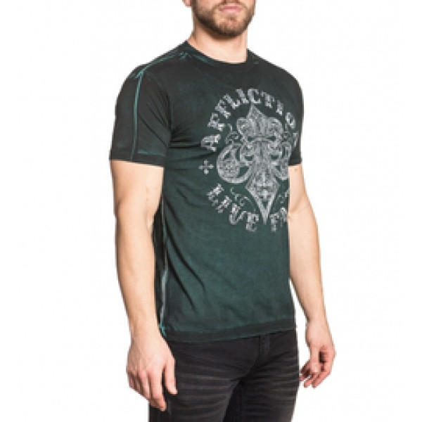 Футболка Affliction Royale Impact SS Tee Teal