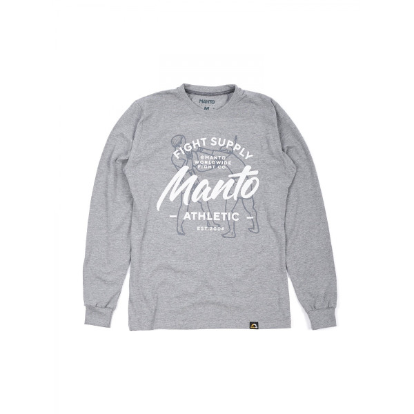 Лонгслив MANTO Longsleeve Supply Melange