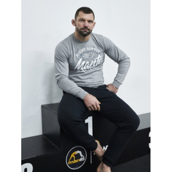 Лонгслив MANTO Longsleeve Supply Melange