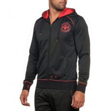 Мастерка Affliction Sport Body Space Full Zip Hoodie Black Red
