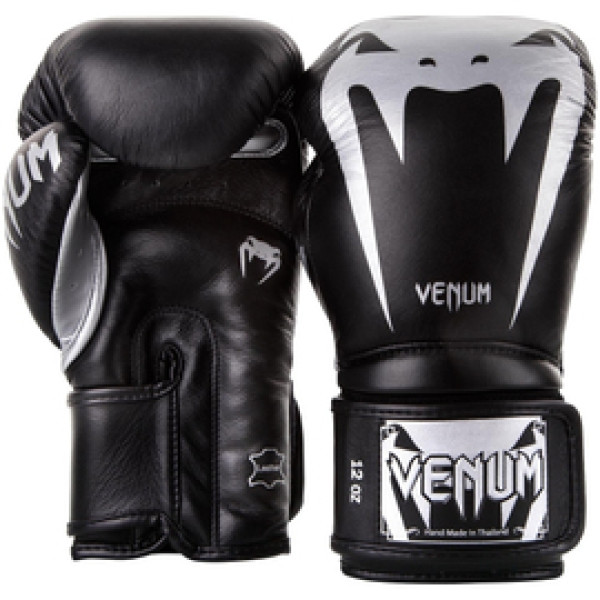 Боксерские перчатки Venum Giant 3.0 Boxing Gloves Black Silver