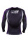 Рашгард Venum No Gi IBJJF Approved Rash Guard Black Purple