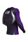 Рашгард Venum No Gi IBJJF Approved Rash Guard Black Purple
