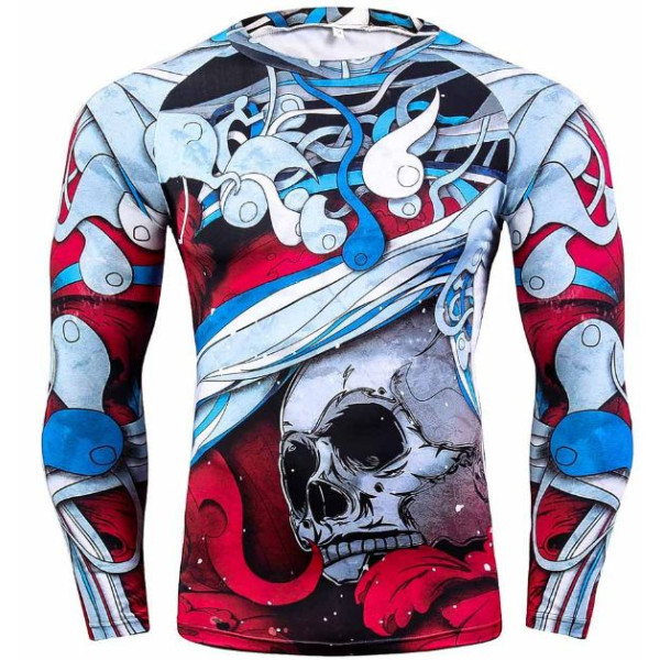 Рашгард Fixgear Abstract Skull