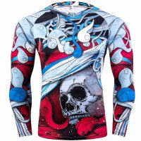 Рашгард Fixgear Abstract Skull