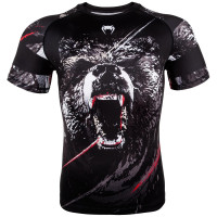 Рашгард Venum Grizzli Rashguard Short Sleeves Black