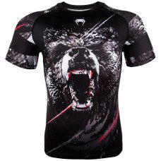 Рашгард Venum Grizzli Rashguard Short Sleeves Black
