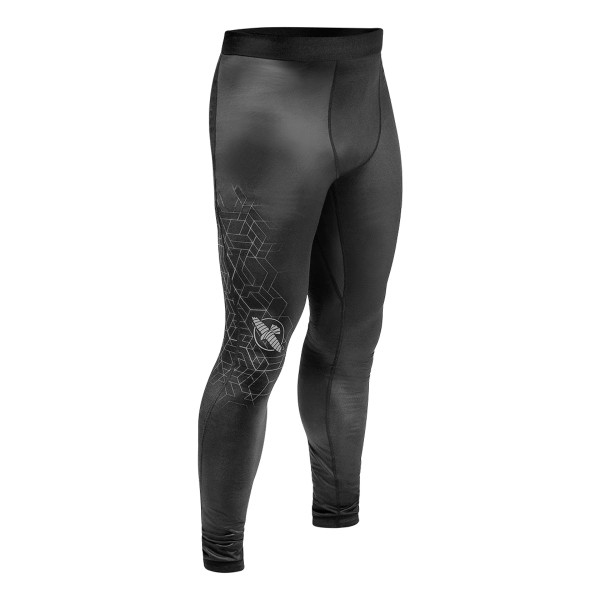 Компрессионные штаны Hayabusa Geo Jiu Jitsu Spats Grey
