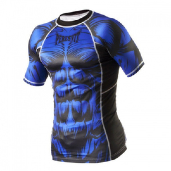 Рашгард Peresvit Beast Silver Force Rashguard Short Sleeve Blue