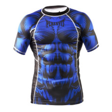 Рашгард Peresvit Beast Silver Force Rashguard Short Sleeve Blue