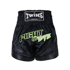 Шорты для тайского бокса Twins TBS Fight or Die Black