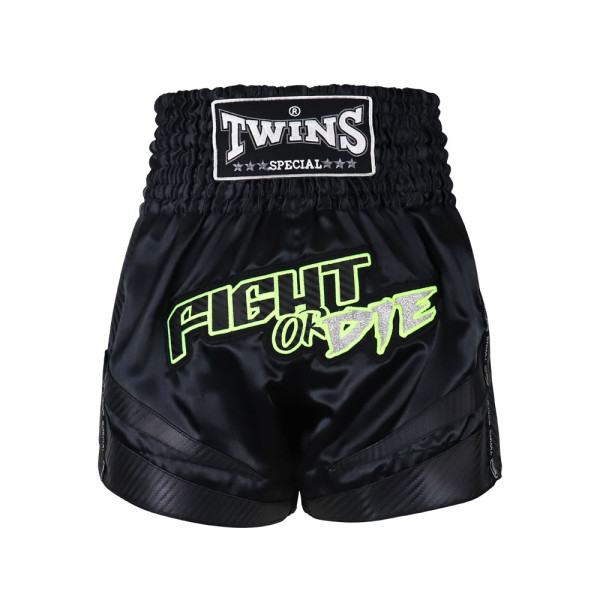 Шорты для тайского бокса Twins TBS Fight or Die Black