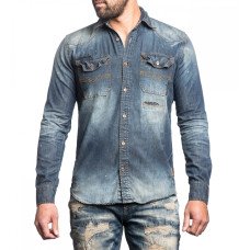 Мужская рубашка Affliction Gravel Roads