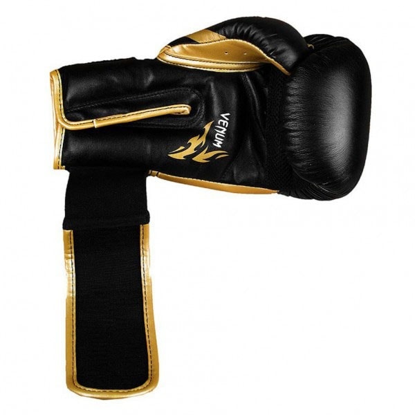 БОКСЕРСКИЕ ПЕРЧАТКИ VENUM TRIBAL BOXING GLOVES - BLACK/GOLD