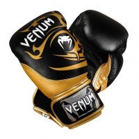 БОКСЕРСКИЕ ПЕРЧАТКИ VENUM TRIBAL BOXING GLOVES - BLACK/GOLD