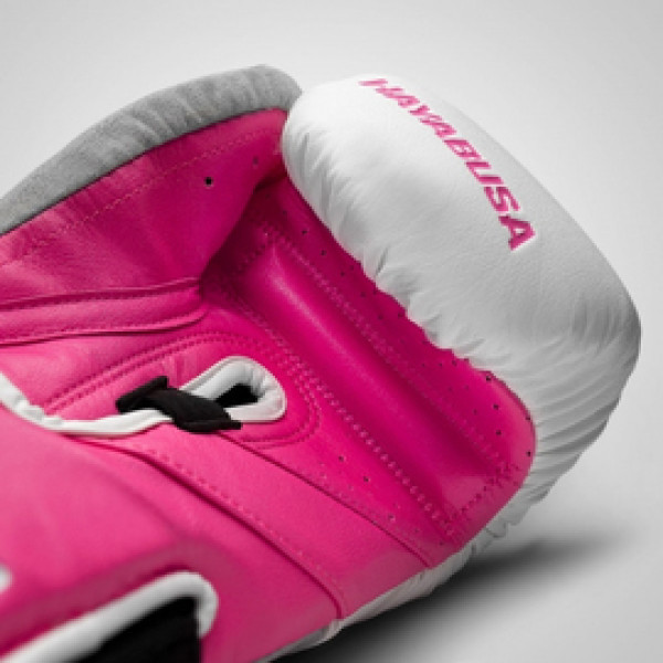 Боксерские перчатки Hayabusa T3 Boxing Gloves White Pink