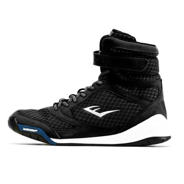 Боксерки Everlast Elite High Top Boxing Shoes Black