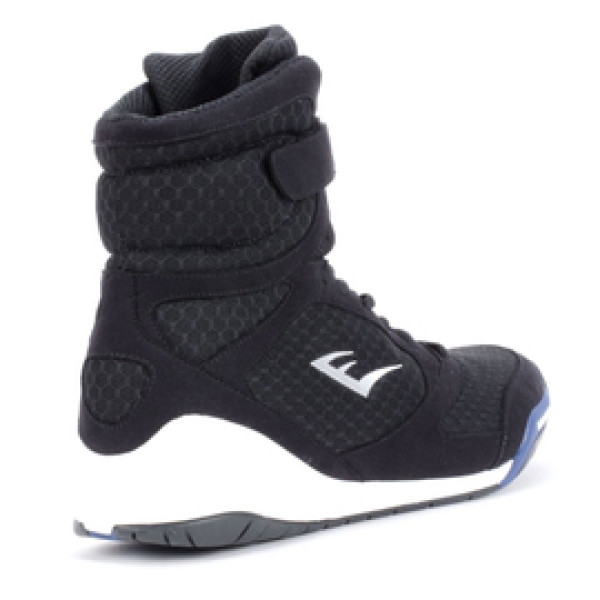 Боксерки Everlast Elite High Top Boxing Shoes Black