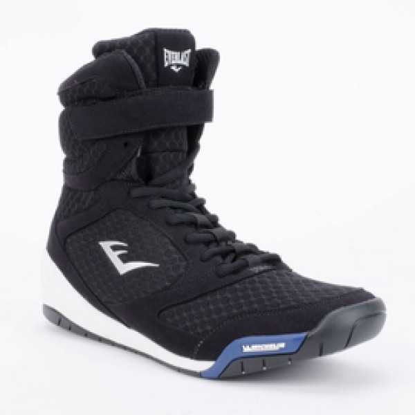Боксерки Everlast Elite High Top Boxing Shoes Black