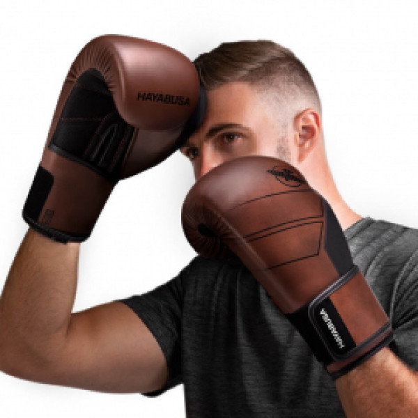 Боксерские перчатки Hayabusa S4 Leather Boxing Gloves Brown