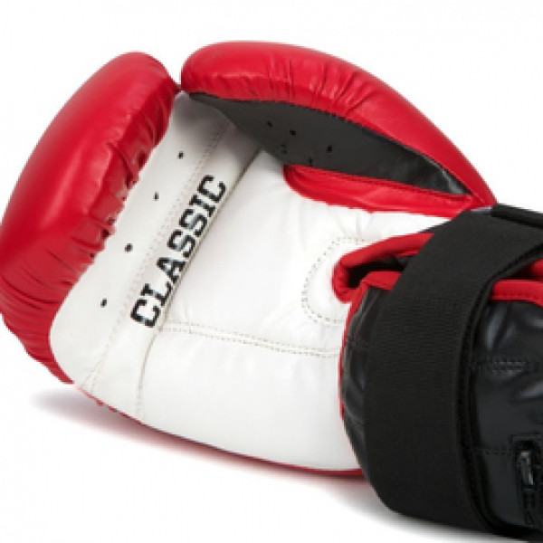 Снарядные перчатки с утяжелителями Title Classic Power Weight Bag Gloves Red Black
