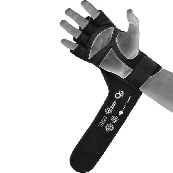 Рукавиці для MMA RDX Grappling Gloves Aura Plus T-17 Golden