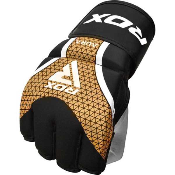 Рукавиці для MMA RDX Grappling Gloves Aura Plus T-17 Golden