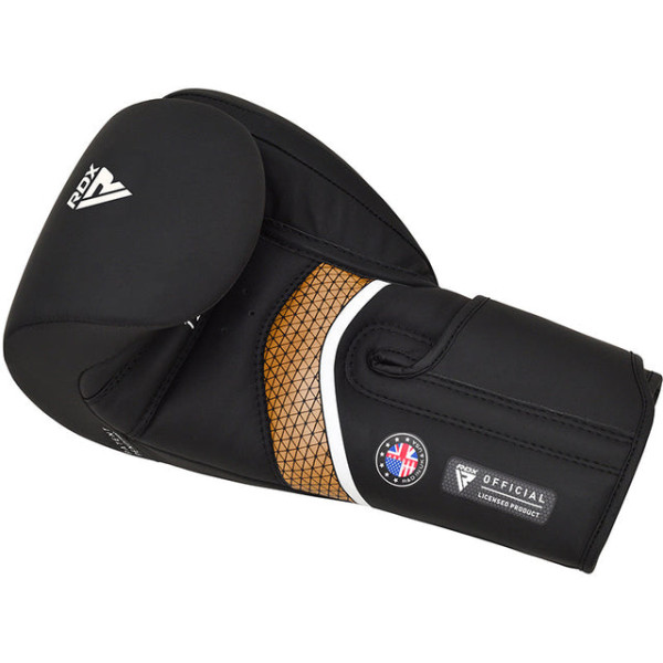 Боксерські рукавиці RDX Boxing Gloves Aura Plus T-17 Golden