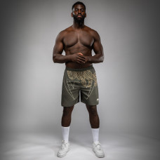 Тренувальні шорти Venum Serpenti Training Shorts Khaki Bronze Ivory