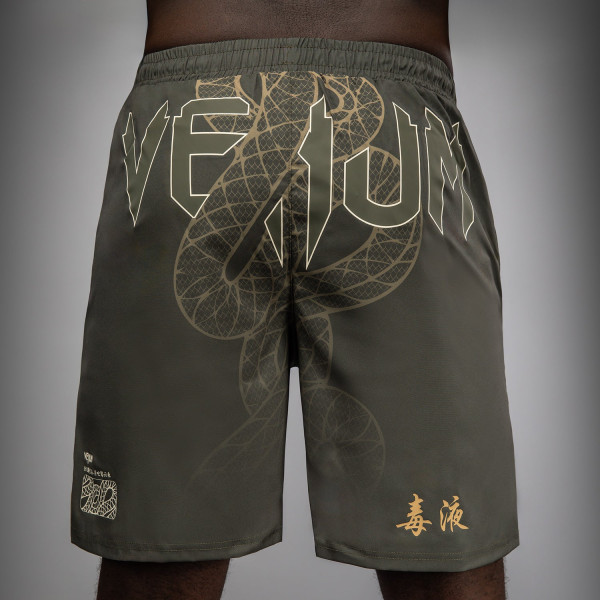 Тренувальні шорти Venum Serpenti Training Shorts Khaki Bronze Ivory