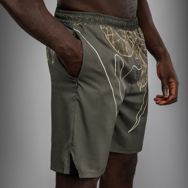 Тренувальні шорти Venum Serpenti Training Shorts Khaki Bronze Ivory