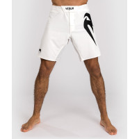Шорти для ММА Venum Light 5.0 Fightshorts White Black