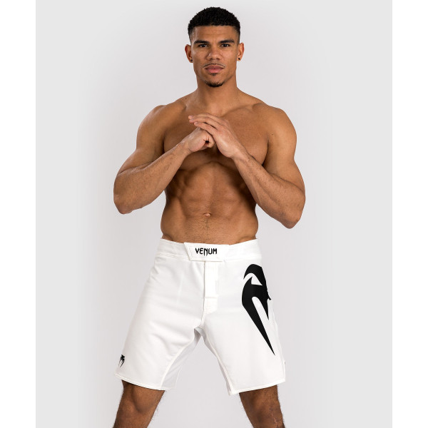 Шорти для ММА Venum Light 5.0 Fightshorts White Black