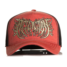 Кепка Affliction Toxic Tavern Hat Vtg. Red Potassium Spay