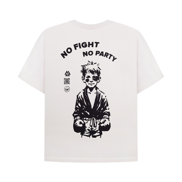Футболка Peresvit No Fight No Party White