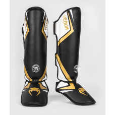 Захист ніг Venum Contender 2.0 Shin Guards Black White Gold