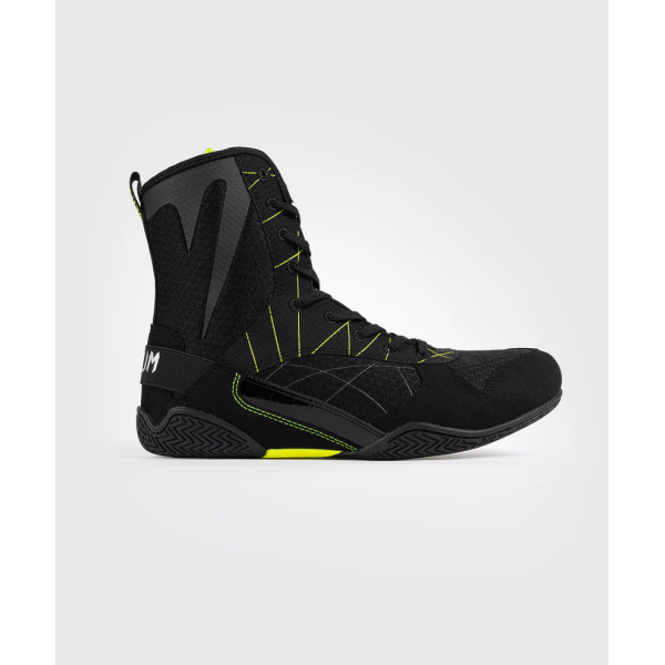 Боксерки Venum Training Camp 4.0 Boxing Shoes Black Neon Green