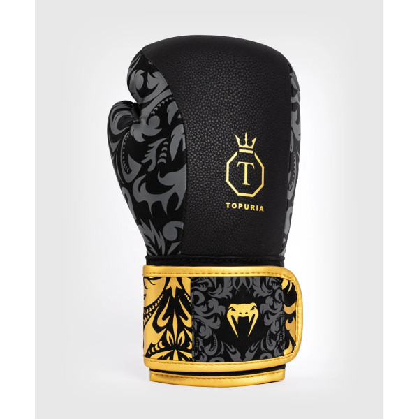 Боксерські рукавиці Venum x Ilia Topuria Unmatched Boxing Gloves Black Gold