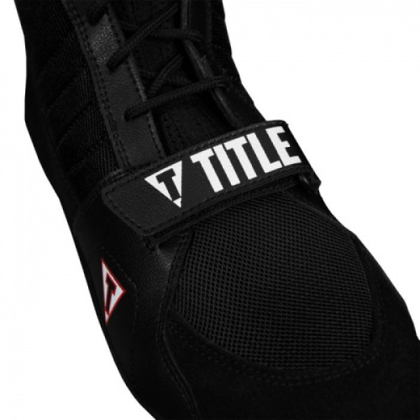 Боксерки Title Ring Freak Boxing Shoes Black Black