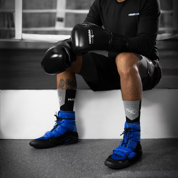 Боксерки Hayabusa Strike Boxing Shoes Blue