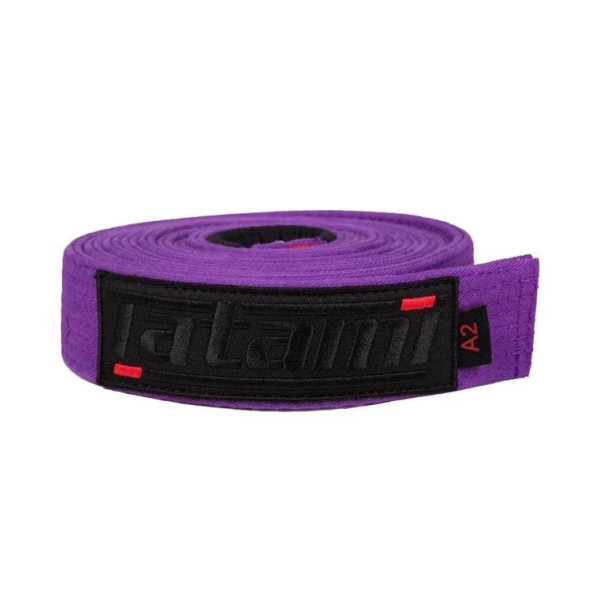 Пояс для кімоно Tatami Premium BJJ Purple Belt