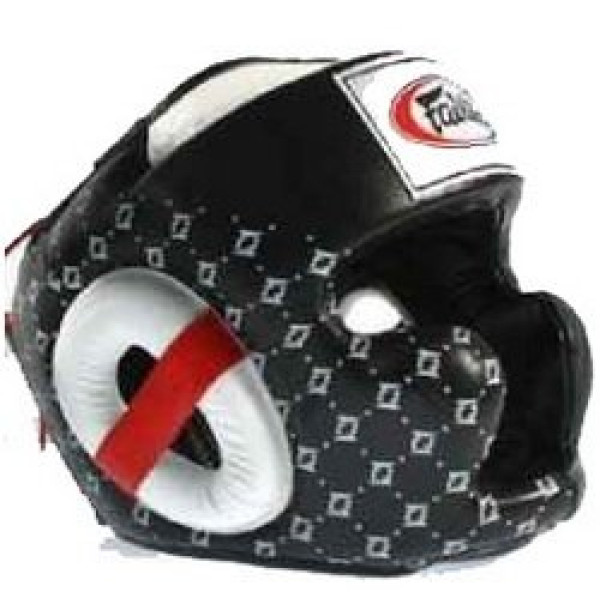 Боксерський шолом Fairtex HG10 Super Sparing Black