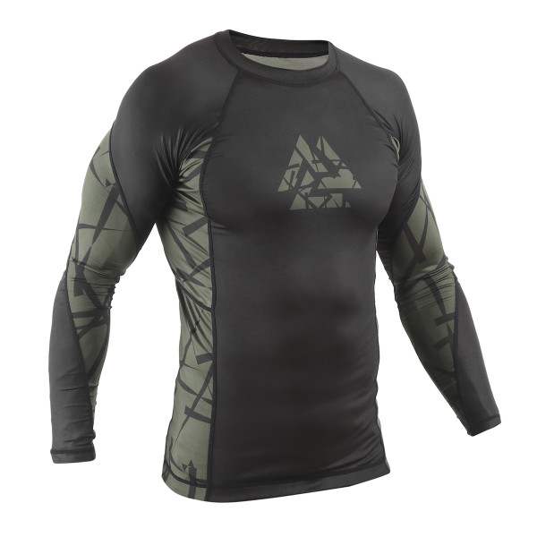 Рашгард Peresvit Rival Rashguard Riffle Green Longsleeve