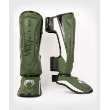 Захист гомілки Venum Elite Evo Shinguards Khaki Silver