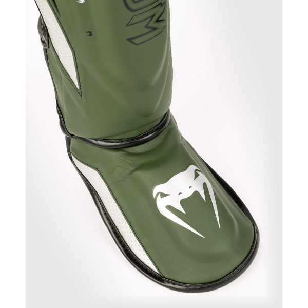 Захист гомілки Venum Elite Evo Shinguards Khaki Silver