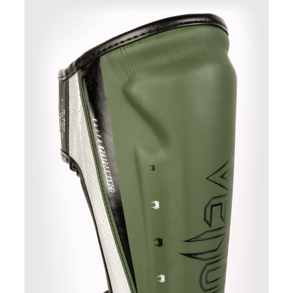 Захист гомілки Venum Elite Evo Shinguards Khaki Silver