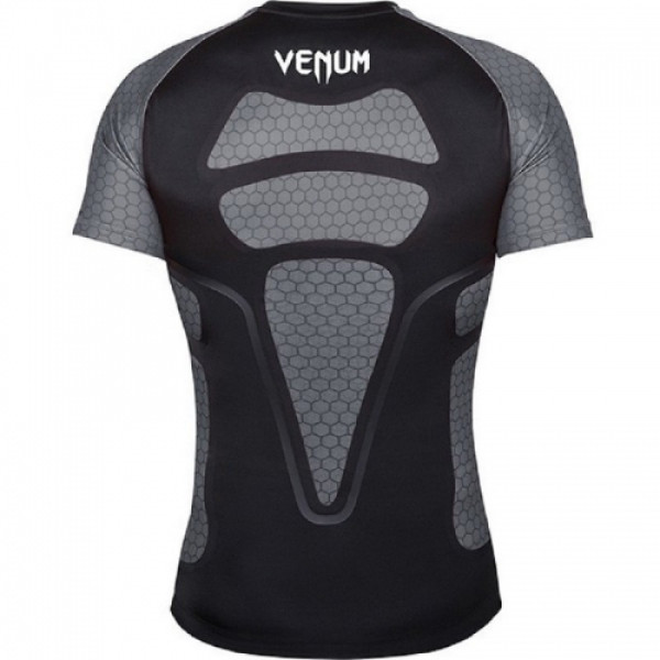 Рашгард Venum Absolute Short Sleeves Black Grey